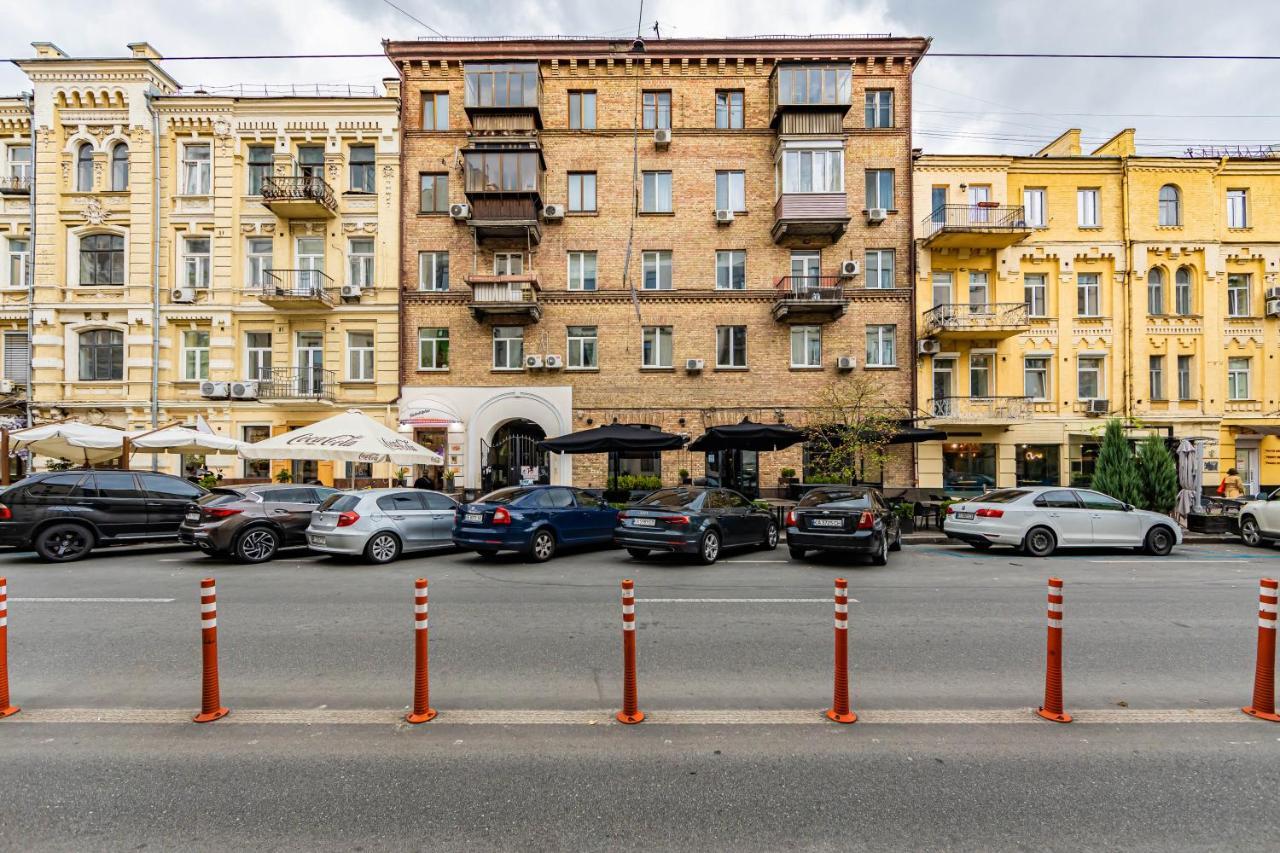 2К Квартира На Шота Руставелі, Бессарабка Kiew Exterior foto